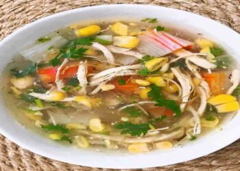 Súp cua chứa nhiều chất dinh dưỡng bổ sung cho cơ thể