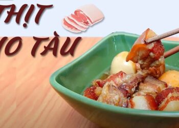 Món thịt kho tàu truyền thống đã hoàn thành
