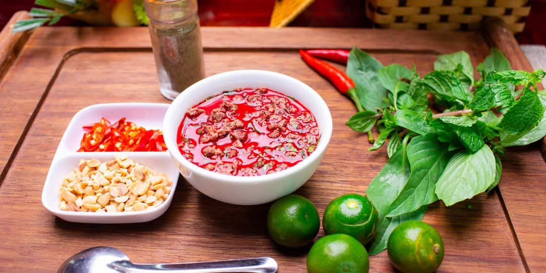 Tiết canh hấp dẫn thơm ngon