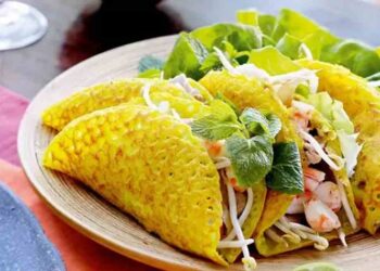 1 cái bánh xèo bao nhiêu calo?