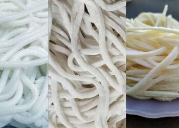 So sánh sự khác biệt của các sợi bánh canh