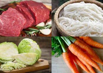 Sơ chế các nguyên liệu