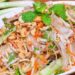 Cách làm nộm hoa chuối với lạc ngon và không bị thâm chát