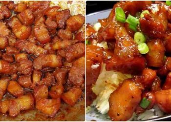 Món thịt kho tiêu sau khi hoàn thành