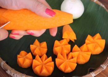 Những lưu ý khi trang trí ᴄà rốt tỉa hoa đúng ᴄáᴄh