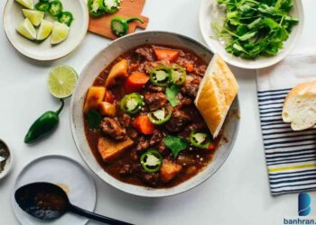 Kho thịt bò với gừng