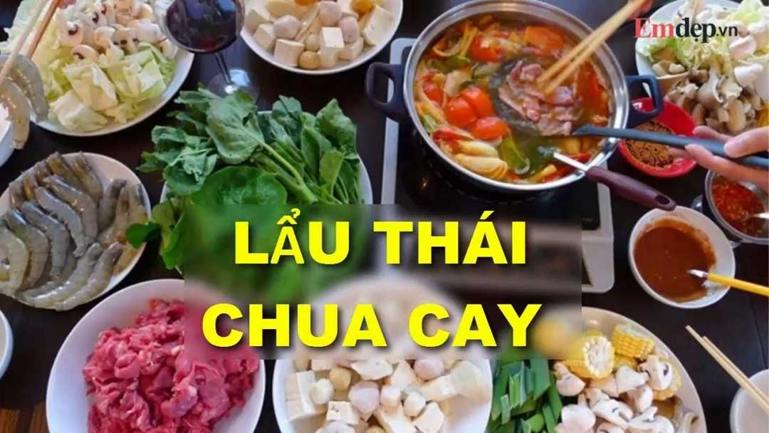 Nồi lẩu Thái hấp dẫn