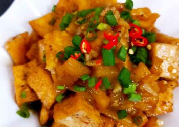 Hoàn thành thịt kho đậu hũ