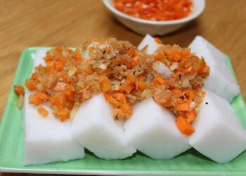 Tìm hiểu về món bánh đúc mặn 