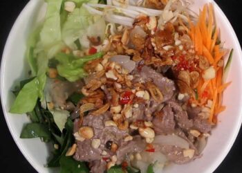 Giới thiệu món bún bò xào