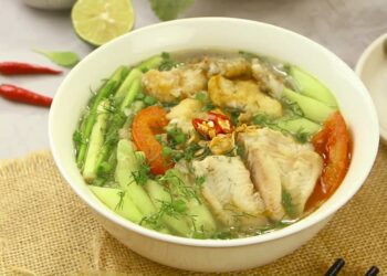 Những nguyên liệu dùng để làm món canh cá rô phi