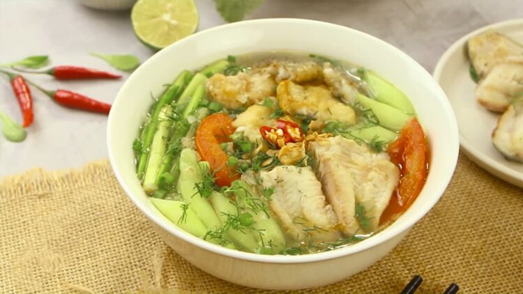 Những nguyên liệu dùng để làm món canh cá rô phi