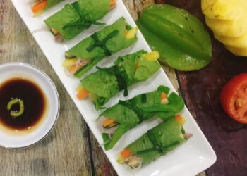 Công thức bò cuốn lá cải