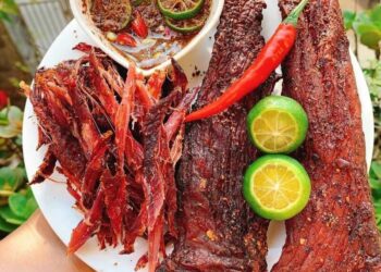 Thịt trâu gác bếp chính hãng giữ hương vị đặc trưng